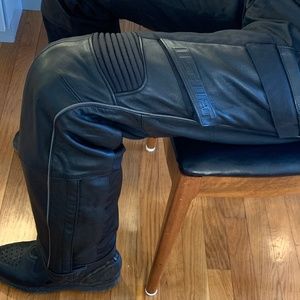 Shift Havoc leather motorcycle pants medium 34
